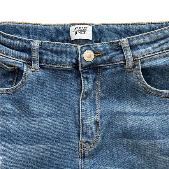 ARMANI JUNIOR Girls Jeans 14T - Picture 2 of 7